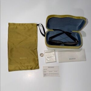 Gucci Sunglasses & Case